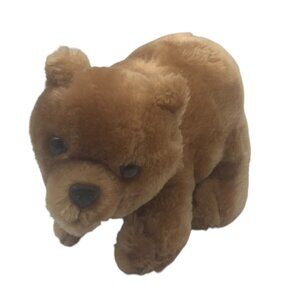 Vtg 1975 R. Dakin Teddy Bear Stuffed Plush Toy 9"x6" Standing All Four Realistic